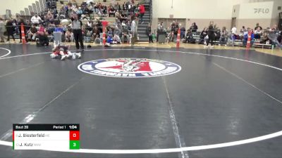 110 lbs Quarterfinal - Jack Kutz, No Nonsense Wrestling vs Jace Biesterfeld, MN Elite