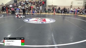 110 lbs Quarterfinal - Jack Kutz, No Nonsense Wrestling vs Jace Biesterfeld, MN Elite