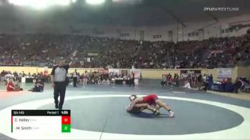 6A-145 lbs Cons. Semi - Mitchell Smith, Sand Springs vs Caden Kelley, Bixby