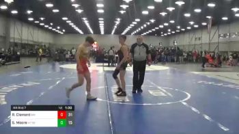 125 lbs Prelims - Ryan Clement, New Mexico vs Sean Moore, Whitted Trained Red