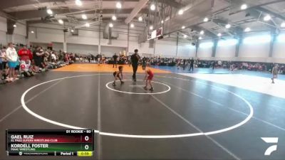 60 lbs Champ. Round 2 - Kordell Foster, MAAC Wrestling vs Gael Ruiz, El Paso Supers Wrestling Club