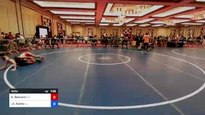 92 lbs Consi Of 4 - Ayden Beavers, Md vs Anthony Riotto, Nj