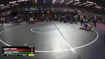 2A 120 lbs Quarterfinal - Danny Vargas, Jesuit vs Gregory Mendez, Mater Academy