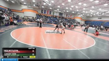 157 lbs Cons. Round 3 - Carson Cook, Concordia University (WI) vs Nick Nettleton, University Of Mount Union