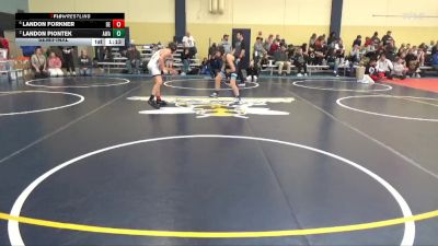 95 lbs Semifinal - Landon Piontek, Askren Wrestling Academy vs Landon Forkner, DC Elite