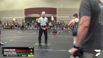 Champ. Round 1 - Cason Miller, Hamilton Wrestling vs Braylen Price, Graham Future Falcons