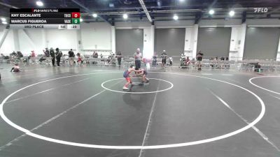 55 lbs 3rd Place - Khy Escalante, Tucson Cyclones vs Marcus Figueroa, Vasky Bros