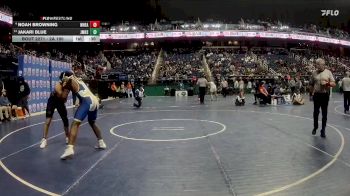 2A 190 lbs Cons. Round 2 - Jakari Blue, Jordan-Matthews High School vs Noah Browning, Wheatmore