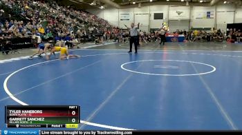 113 lbs Semis & 1st Wrestleback (8 Team) - Garrett Sanchez, Millard North vs Tyler Haneborg, North Platte