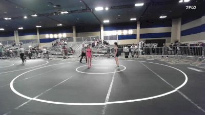 101 lbs Consi Of 16 #1 - Mariah Mayorga, Pounders WC vs Kiera Quinata, Team Aggression