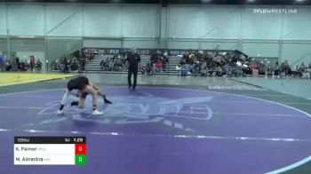 108 lbs Prelims - Kam Palmer, Well Trained vs Matthew Almedina, Mat Assassins Wrestling Club