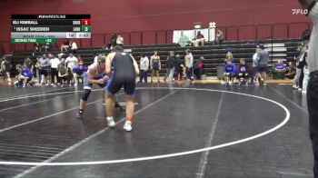 285 lbs Champ. Round 2 - Issac Sheeren, Lander vs Eli Kimball, Shorter