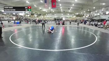 165 lbs 2nd Wrestleback (8 Team) - Kizer Meek, Knoxville Halls High School vs Dalton Pattee, Nolensville High School
