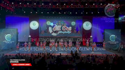 The Stingray Allstars - Marietta - Orange [2026 L6 Senior Large Finals] 2026 The Cheerleading Worlds