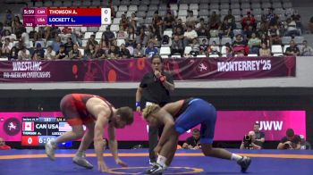 74 kg Quarterfinal - Ladarion Lockett, USA vs Adam Thomson, CAN