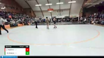 145 lbs Semifinal - Bailey Grecco, Crater vs Jasmine Hopkins, Forest Grove