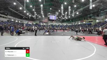 150 lbs Round Of 32 - Hassin Maynes, Colorado Outlaws vs Carter Peterson, GI Grapplers