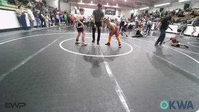 110-113 lbs Consolation - Wyatt Davis, Moodys Wrestling Club vs Canyon Nelson, Grove Takedown Club