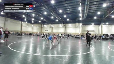 113 lbs Round Of 16 - Christopher Schnobrick, Cowboy Wrestling Club vs Jackson Stouffer, Brandon