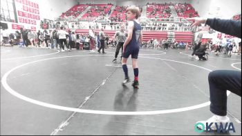 70 lbs Quarterfinal - Maddux Stewart, Cyclone Wrestling Club vs Gunnar Coltharp, Harrah Little League Wrestling