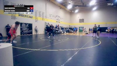157 lbs Semifinal - Gus Morton, Flyers Wrestling Club vs Mason Todd, Team Missouri Select