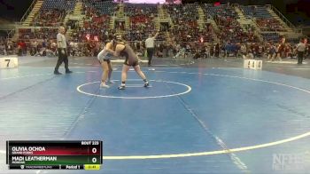 170 lbs Cons. Round 1 - Olivia Ochoa, Grand Forks vs Madi Leatherman, MonDak