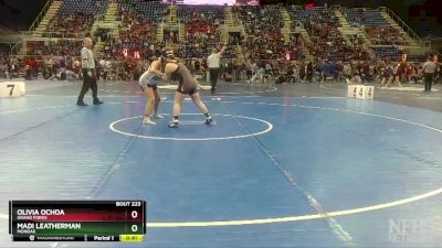 170 lbs Cons. Round 1 - Olivia Ochoa, Grand Forks vs Madi Leatherman, MonDak