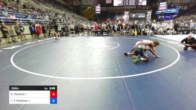 138 lbs Cons 32 #2 - Colin Kacena, FL vs Tahir Parkins, PA