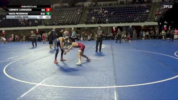 110 lbs Cons. Semi - Nate Peterson, Berge Elite Wrestling Academy vs Lennox Lundgren, Mankato