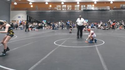 85-90 lbs Round 4 - Emma Pope, Williamsburg Wrestling Club vs Aria Bushaw, Carolina Reapers