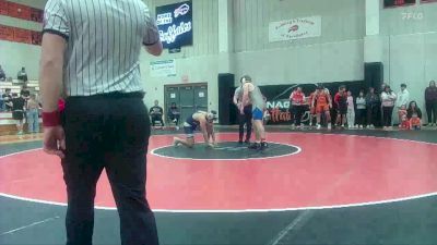 Boys 190 lbs Quarterfinal - Jude Krentz, Hayden vs Zander Peterson, Manhattan