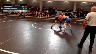 149 lbs Cons. Round 2 - Diego Gauna, Unattached vs Augustus Maughan, Air Force