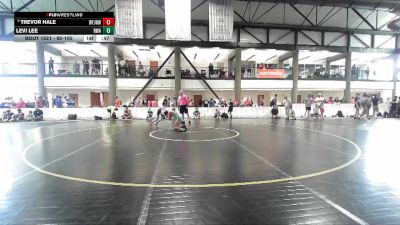92-100 lbs Champ. Round 1 - Trevor Hale, West Frankfort Jr. Redbirds WC vs Levi Lee, Rise Wrestling Academy