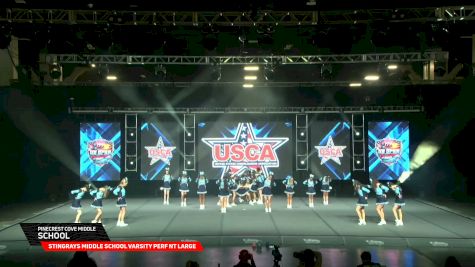 Pinecrest Cove Middle - School [2026 Stingrays Middle School Varsity Perf NT Large Day 2] 2026 US Open Cheerleading & Dance Championship