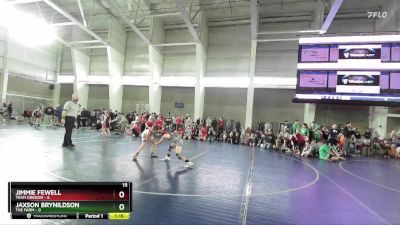 83 lbs Quarters & Wb (16 Team) - Jaxson Brynildson, The Farm vs Jimmie Fewell, Team Oregon