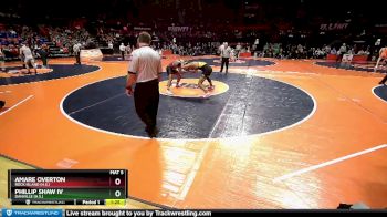 2A 175 lbs Semifinal - Phillip Shaw IV, Danville (H.S.) vs Amare Overton, Rock Island (H.S.)