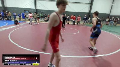 144 lbs 2nd Place Match - Dylan Rice, Wrestling Rhinos Wrestling Club vs Race Scalici, CNWC Concede Nothing Wrestling Club