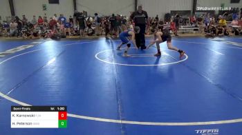 88 lbs Semifinal - Knox Karnowski, Flint Hills vs Haakon Peterson, Sebolt