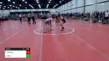 120 lbs Consolation - Tyler Perrow, FL vs James Day, NJ