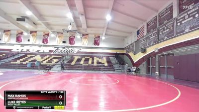 150 lbs Cons. Round 6 - Max Ramos, Martin Luther King vs Luke Reyes, West Valley