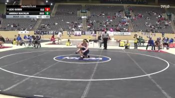 138 lbs Quarterfinal - Lexi Gobin, Caldwell County vs Amirah Macklin, Moore