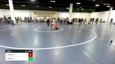 128 lbs Consi Of 16 #2 - Lucas Gandy, NJ vs Leonidas Giatis, OH