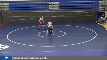 285 lbs Quarterfinal - Sloan Welch, Wisconsin Eu Claire vs Cam Cavins, Roanoke College