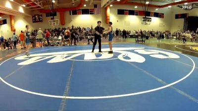 100 lbs 1st Place Match - Liam Mauch, NOVA Wrestling Club vs Dylan Luik, Legend Wrestling Club