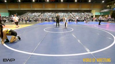 105 lbs Round Of 32 - Lorien Bowns, Nyssa vs Emily Rodriguez, YCHS