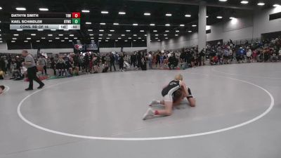 92 lbs Cons. Rd Of 16 - Dathyn Smith, The Best Wrestler vs Kael Schindler, BTWC