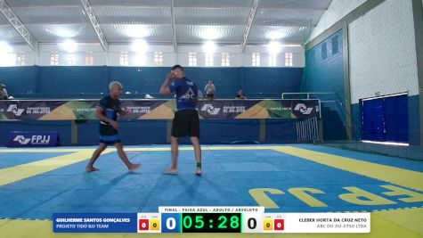 CLEBER HORTA DA CRUZ NETO vs GUILHERME SANTOS GONÇALVES 2026 FPJJ Circuito Paulista NO GI Etapa 2