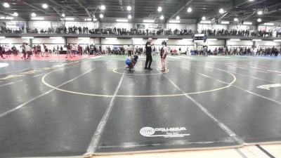 237-BLACK lbs Rr Rnd 1 - Leontine Evans, Groton vs Madeira Monchery, Middletown