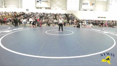 50 lbs Cons. Round 3 - Violet Jacobs, Cazenovia Wrestling Club vs Nyla Main, Red Jacket Youth Wrestling