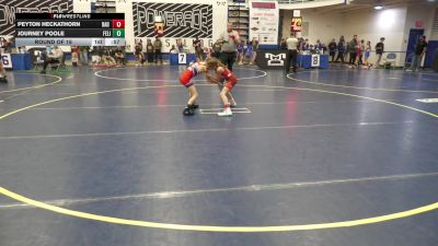55.6-60.2 lbs Round Of 16 - Peyton Heckathorn, Bad Karma vs Journey Poole, Felix W.A.